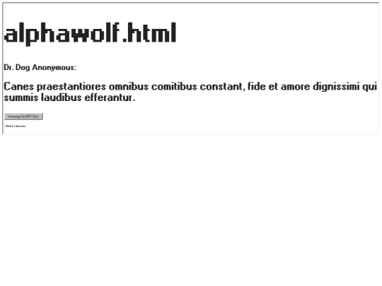 alphawolf screenshot