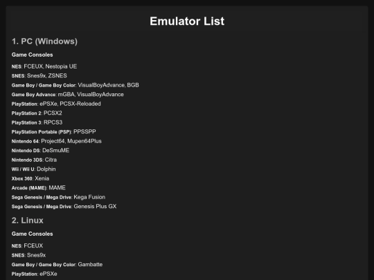 emu screenshot