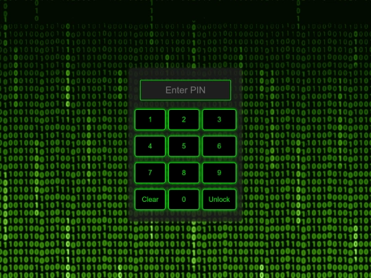 pinpad screenshot