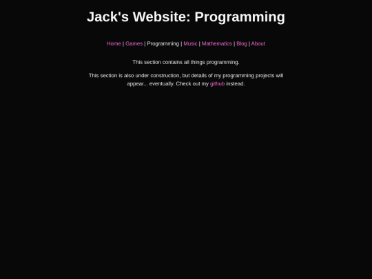 programming screenshot