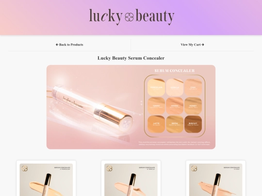 concealer screenshot