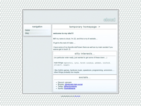 index screenshot