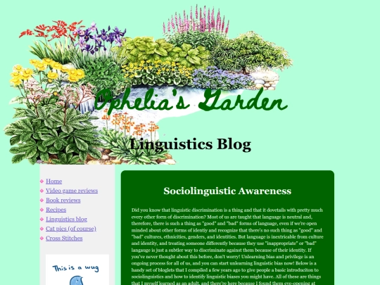 ling-blog screenshot