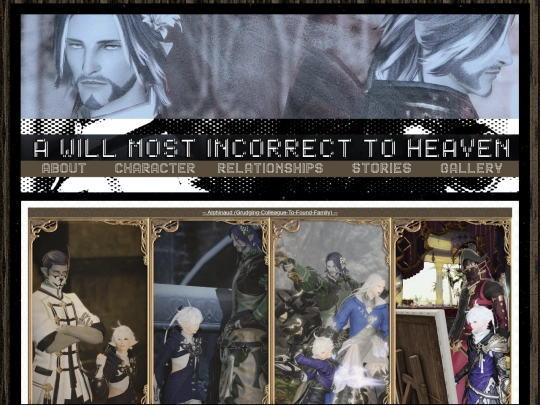 ffxivrelationships screenshot