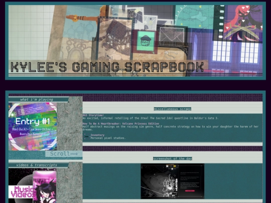 gamingscrapbook screenshot