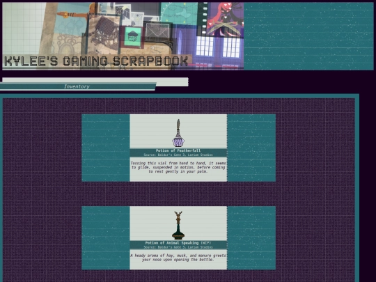 inventory screenshot