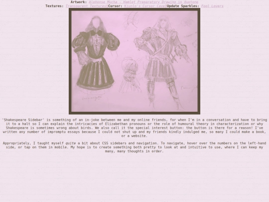 shakespearesidebar/credits screenshot
