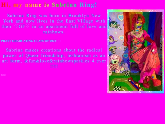 info screenshot