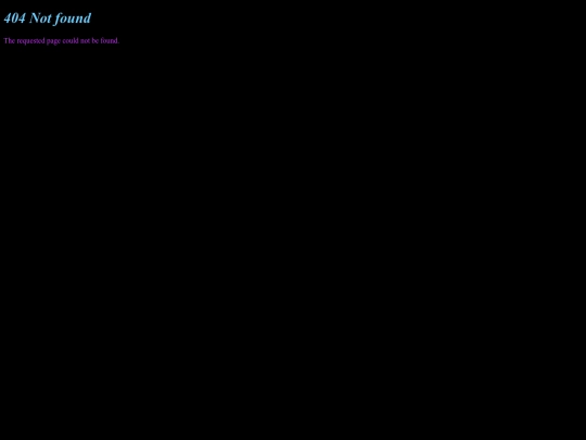 not_found screenshot