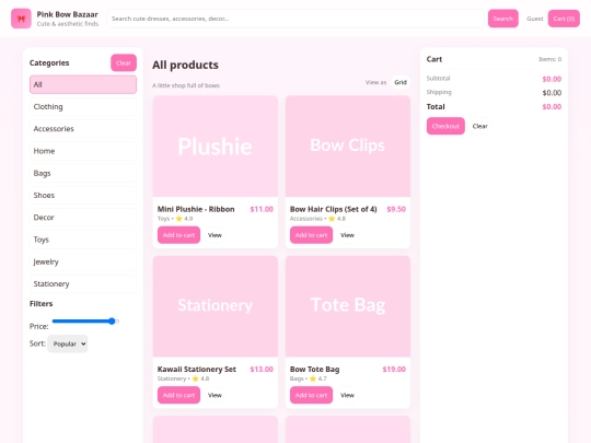 shop screenshot