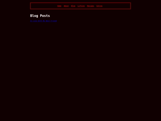 blog screenshot