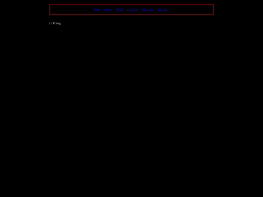 lifting screenshot