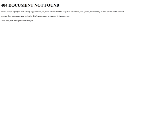 not_found screenshot