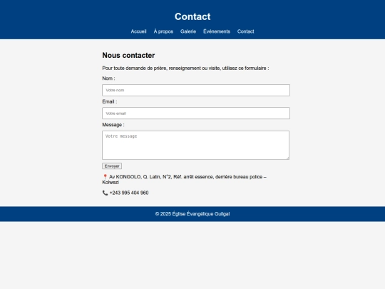 contact screenshot