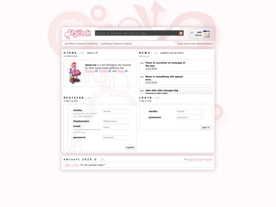 hjonk screenshot