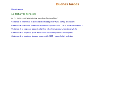 fecha screenshot