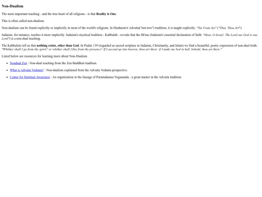 nondualismresources screenshot