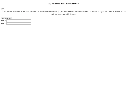 titlegen2 screenshot