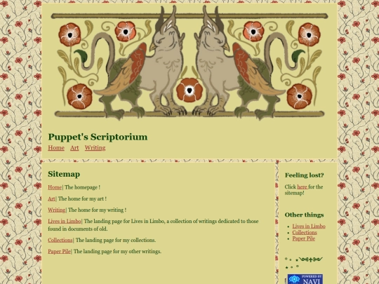 sitemap screenshot