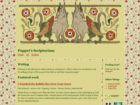 writing screenshot
