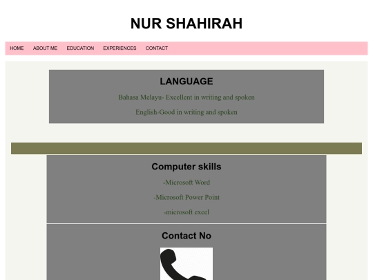 contact screenshot