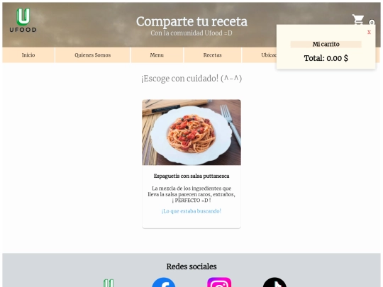 ufood4/html/recetas/pastas screenshot