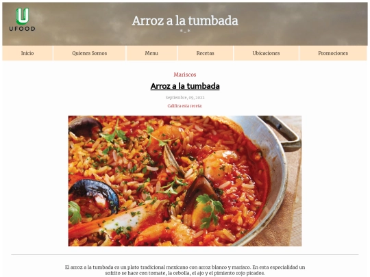 ufood4/html/recetas/recep/arrozTumbada screenshot