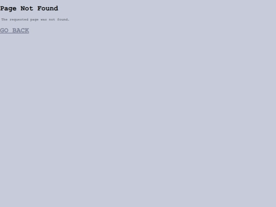 not_found screenshot