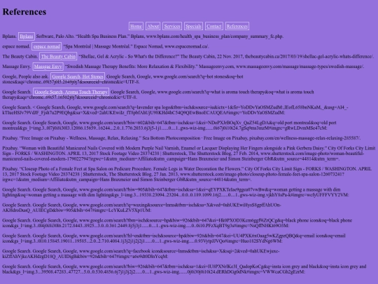 project/references screenshot