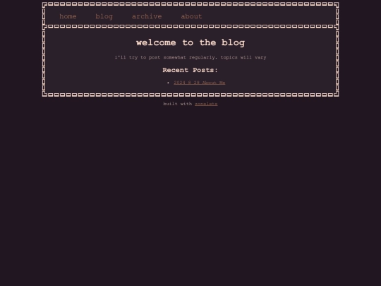 blog screenshot