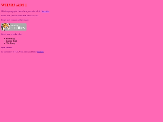 index screenshot