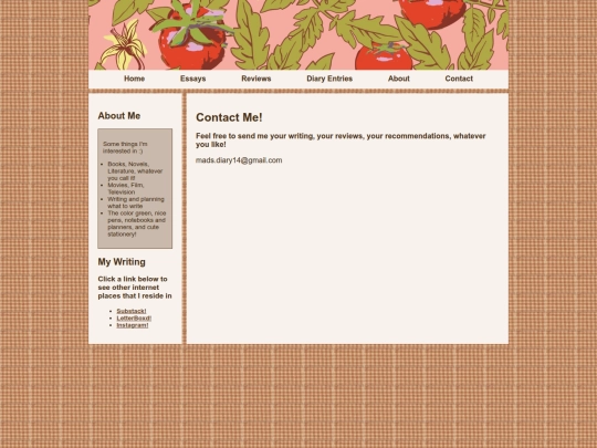 Contact screenshot
