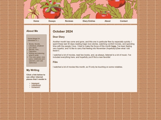 DiaryEntry.October screenshot