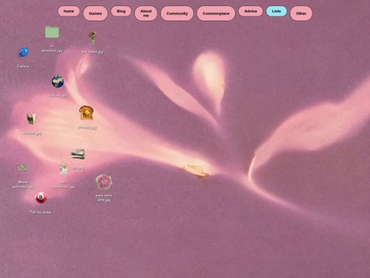 lists screenshot