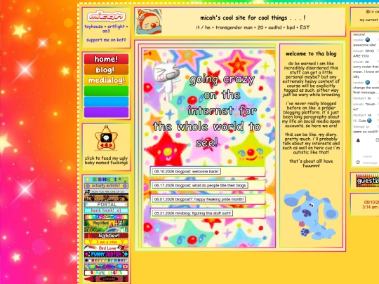 bloggystuff screenshot