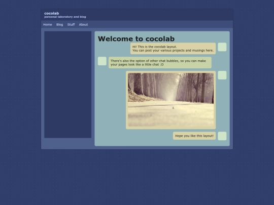 CHARACHTERPAGE screenshot