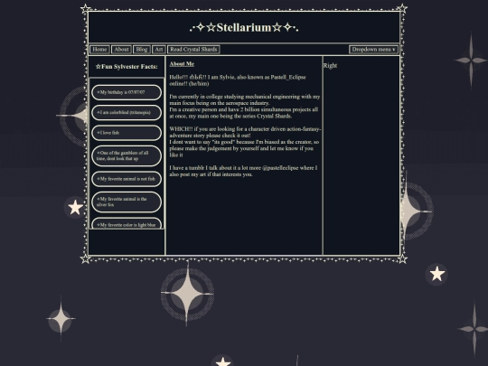 aboutme screenshot