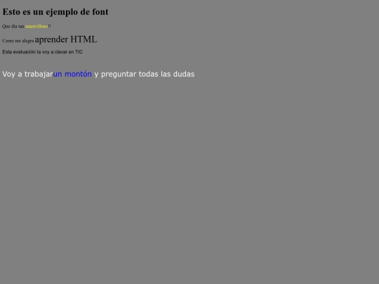 Ejemplofonta screenshot