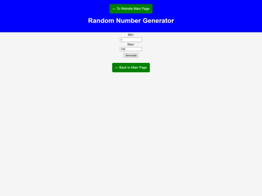 randomnumber screenshot