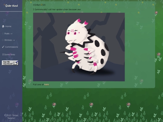 works/08-spider-thonk screenshot