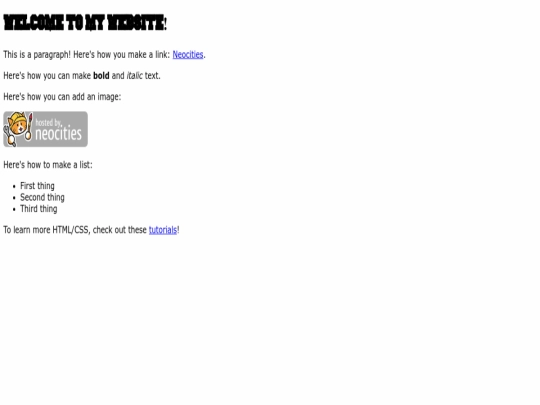 index screenshot