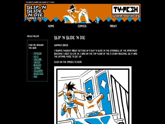 comics/SLIP screenshot