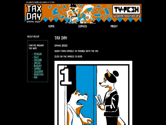 comics/TAXDAY screenshot