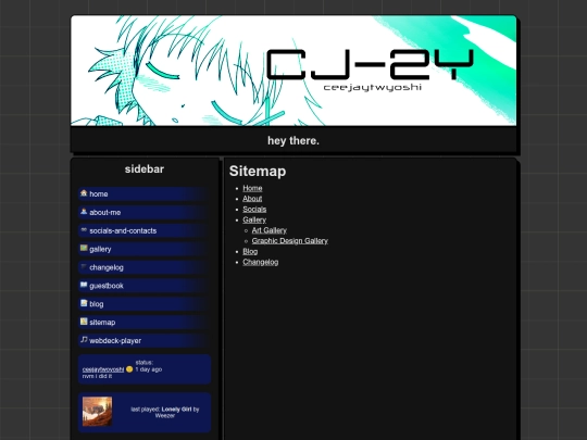 pages/sitemap screenshot