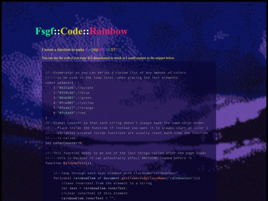 article_code_rainbow screenshot