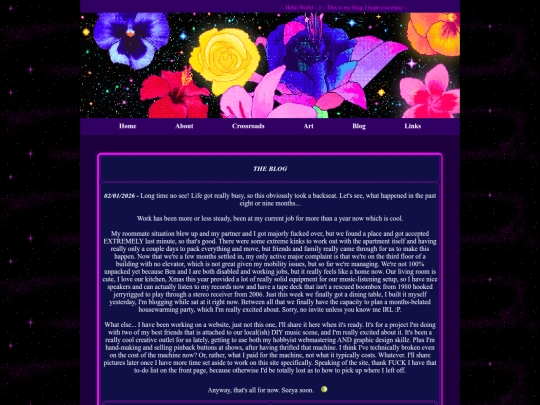 my/blog screenshot