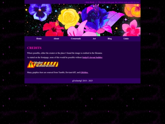 my/credits screenshot