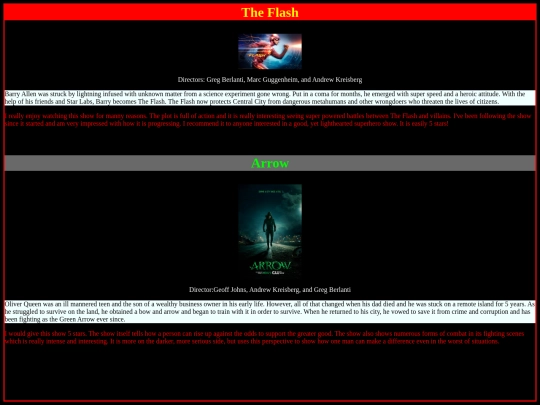cssclassminiproject screenshot
