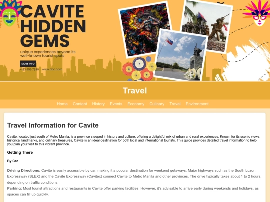 cavite province/travel screenshot
