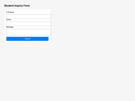 sample screenshot
